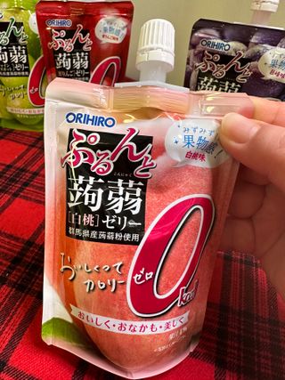 ORIHIRO 오리히로 곤약젤리 제로칼로리 130g 4종 4팩(맛별로 1팩씩) — 5점을 준 리뷰어가 2023년 2월 올린 사용 사진