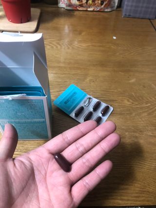 광동생활건강 [8가지 복합기능성] 광동 루테인지아잔틴 오메가 — 5점을 준 리뷰어가 2023년 3월 올린 사용 사진
