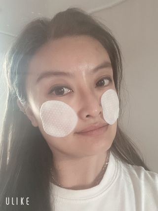 팜스테이 티트리 바이옴 카밍 토너 패드 — 5점을 준 리뷰어가 2022년 4월 올린 사용 사진
