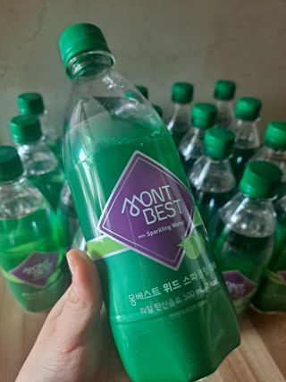 몽베스트 Montbest with Sparkling water Lime20병 — 5점을 준 리뷰어가 2021년 10월 올린 사용 사진