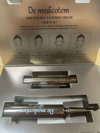 MF[더메디코템] 스피큘 DCA V리프팅 크림 — 3.5점을 준 리뷰어가 2024년 4월 올린 사용 사진