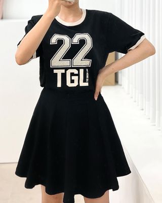 더그린랩 WOMEN SPORTY 22 CROP SHORT SLEEVE — 5점을 준 리뷰어가 2023년 6월 올린 사용 사진