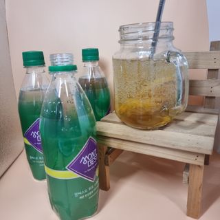 몽베스트 Montbest with Sparkling water Lemon OR Lime 20병(랜덤) — 5점을 준 리뷰어가 2021년 10월 올린 사용 사진