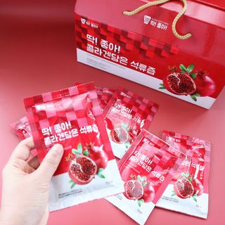 미쁨생활건강 콜라겐 담은 석류즙 70ml x 30포 — 4.5점을 준 리뷰어가 2021년 9월 올린 사용 사진