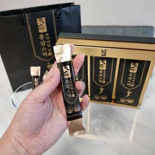 헬스업_천명진프리미엄홍삼스틱_10ml x 30포 — 5점을 준 리뷰어가 2021년 2월 올린 사용 사진