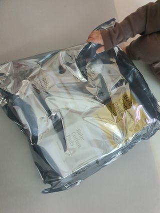 디어엘로디 프리미엄 유기농 유아 솜티슈 40매 3Pack +60매 1Pack 혼합형 — 5점을 준 리뷰어가 2021년 4월 올린 사용 사진