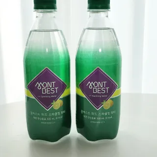 몽베스트 Montbest with Sparkling water Lemon OR Lime 20병(랜덤) — 4점을 준 리뷰어가 2023년 3월 올린 사용 사진