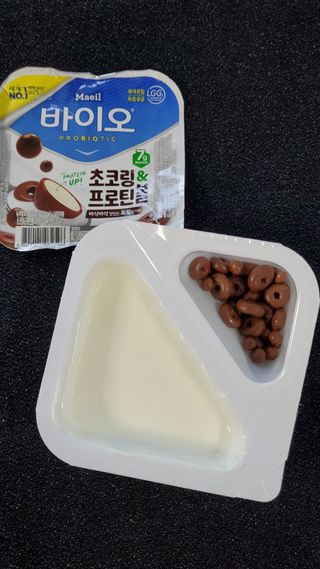매일바이오 토핑요거트 — 5점을 준 리뷰어가 2021년 6월 올린 사용 사진