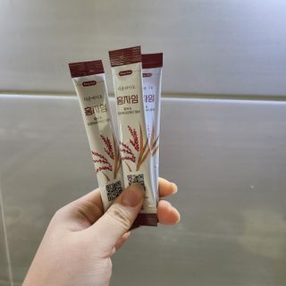 하루 1포로 콜레스테롤, 유산균, 고역가 소화효소까지 한번에 섭취! 다온바이오 홍자임 1개월분(30포) — 5점을 준 리뷰어가 2022년 12월 올린 사용 사진