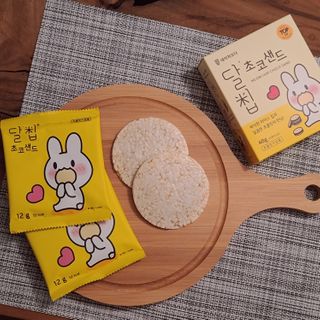 네이처오다 달칩 초코샌드 — 5점을 준 리뷰어가 2021년 1월 올린 사용 사진