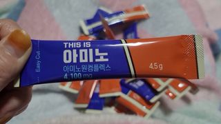 [닥터루템] THIS IS 아미노 디스이즈아미노 필수 조원희 아미노산 1box(15포) — 5점을 준 리뷰어가 2022년 11월 올린 사용 사진
