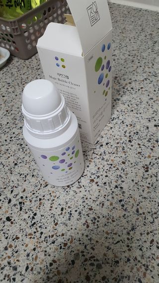자연그램 매직버블클리너 250g — 5점을 준 리뷰어가 2021년 1월 올린 사용 사진