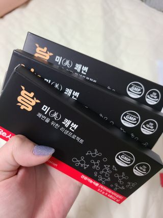 새롬바이오 리생 [미쾌변] 차전자피 식이섬유 건강기능식품 3팩 — 5점을 준 리뷰어가 2021년 6월 올린 사용 사진