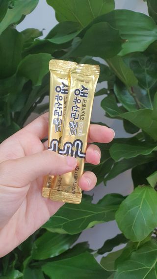 서울약사신협_프로바이오생유산균골드_2.5x120포 — 4점을 준 리뷰어가 2021년 7월 올린 사용 사진