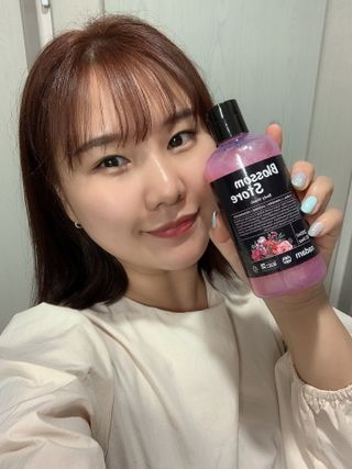 (주)나담코스 [나담코스] 기분좋은 향기 , 퍼퓸 바디워시 — 5점을 준 리뷰어가 2023년 3월 올린 사용 사진