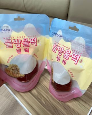 (주) 피치코리아 물방울떡젤리 X 2개입 — 5점을 준 리뷰어가 2022년 11월 올린 사용 사진