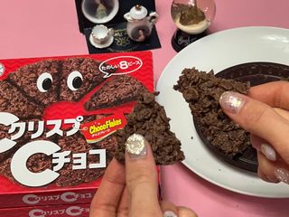 NISSIN 닛신 크리스피 초코 — 5점을 준 리뷰어가 2022년 12월 올린 사용 사진