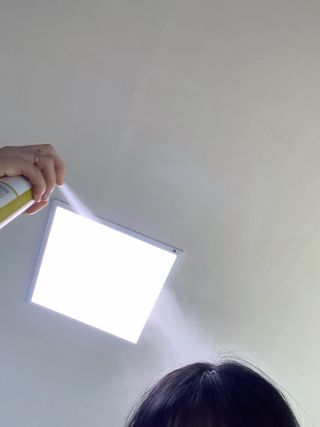 달리프 클로렐라 베러 루트 쿨링 스프레이 100ml — 4점을 준 리뷰어가 2021년 5월 올린 사용 사진