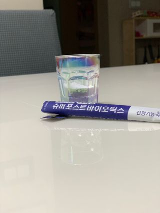 메이준뉴트리 슈퍼 포스트바이오틱스 — 4.5점을 준 리뷰어가 2021년 3월 올린 사용 사진