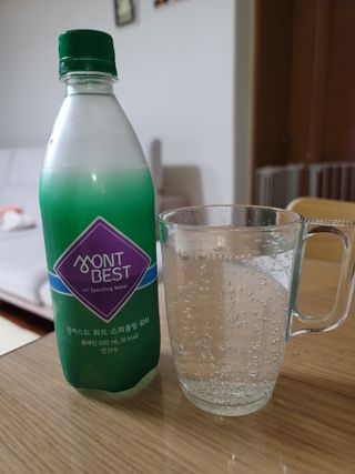 몽베스트 Montbest with Sparkling water Plain 20병 — 5점을 준 리뷰어가 2021년 11월 올린 사용 사진