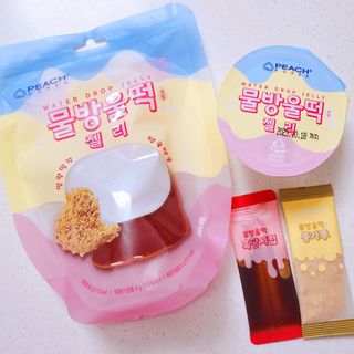 (주) 피치코리아 물방울떡젤리 X 2개입 — 5점을 준 리뷰어가 2022년 11월 올린 사용 사진