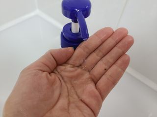 더마힐 헤어 컨디셔닝 샴푸 500ml 3종 중 택1 — 5점을 준 리뷰어가 2021년 4월 올린 사용 사진