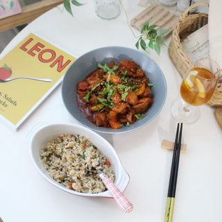 (주)마니커 마니커 춘천식 닭갈비 [냉동 500g] — 5점을 준 리뷰어가 2022년 11월 올린 사용 사진