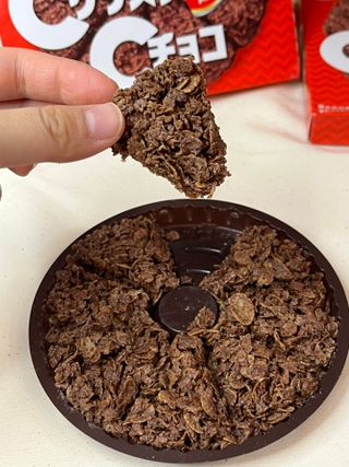 NISSIN 닛신 크리스피 초코 — 5점을 준 리뷰어가 2022년 12월 올린 사용 사진