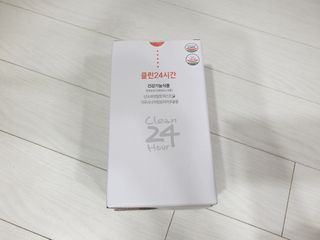 클린24시간 1BOX(5포) + 전용보틀(500ml) — 3점을 준 리뷰어가 2022년 9월 올린 사용 사진