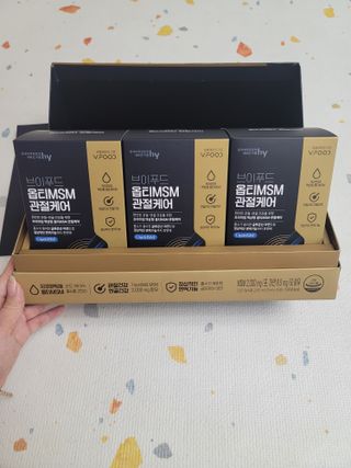 [브이푸드] 옵티MSM 관절케어 (70ml x30포) — 5점을 준 리뷰어가 2022년 6월 올린 사용 사진