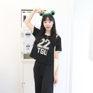더그린랩 WOMEN SPORTY 22 CROP SHORT SLEEVE — 5점을 준 리뷰어가 2023년 6월 올린 사용 사진