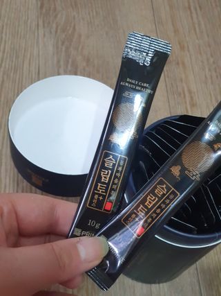 프리마인 자체 기업부설 연구소에서 찾아낸 건강한 수면의 비밀.  슬립토 플러스 30포 — 5점을 준 리뷰어가 2023년 7월 올린 사용 사진