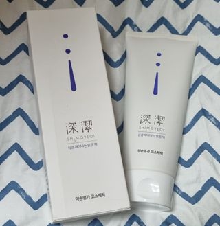 약손명가코스메틱 심결 깨어나는 맑음 팩 — 5점을 준 리뷰어가 2021년 4월 올린 사용 사진