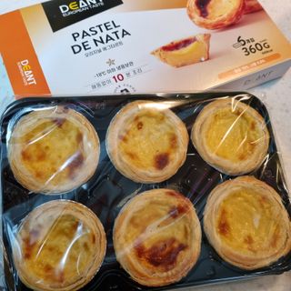 디앙뜨 포르투갈 에그타르트 오리지널 맛+패션후르츠+초콜릿타르트 맛 중 택1 — 5점을 준 리뷰어가 2021년 7월 올린 사용 사진