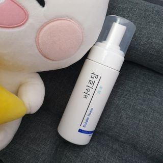 [바이로담] 저자극 약산성버블 폼 폼클렌징 150ml — 5점을 준 리뷰어가 2021년 3월 올린 사용 사진