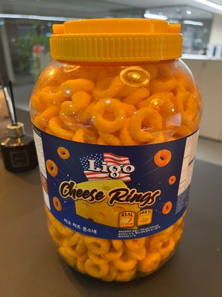 리고 치즈링 430g — 5점을 준 리뷰어가 2022년 9월 올린 사용 사진