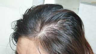썸헤어 / SUMHAIR 썸헤어 실크 볼륨 샴푸+트리트먼트 프룻자스민티 — 4점을 준 리뷰어가 2021년 5월 올린 사용 사진