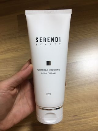 세렌디뷰티 퓨어델라 부스팅 바디크림 — 5점을 준 리뷰어가 2021년 8월 올린 사용 사진