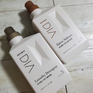 마더케이 디아 프리미엄 아기세제&섬유유연제 — 5점을 준 리뷰어가 2021년 10월 올린 사용 사진