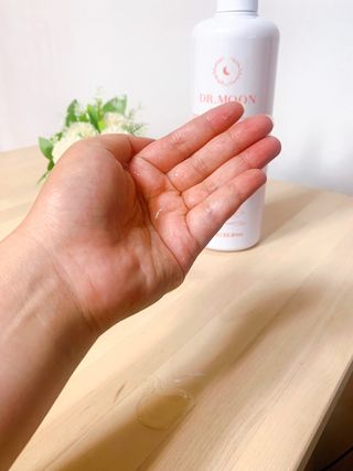 프리[닥터문] 유산균 락토케어 질경초 여성청결제 1000ml (젤타입) — 5점을 준 리뷰어가 2022년 6월 올린 사용 사진