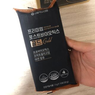 서울약사신협_프리미엄포스트바이오틱스골드_5g x 50포 — 5점을 준 리뷰어가 2021년 1월 올린 사용 사진