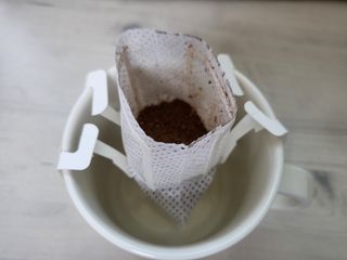 커스프 드립백 커피 G1원두 버라이어티팩 12g 12개입 — 5점을 준 리뷰어가 2022년 9월 올린 사용 사진