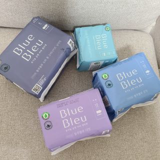 블루블루 유기농 순면 커버 생리대 — 5점을 준 리뷰어가 2021년 2월 올린 사용 사진