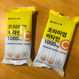 서울약사신협 프리미엄 비타민C 1,000mg_2.5g x 50포 — 5점을 준 리뷰어가 2021년 10월 올린 사용 사진