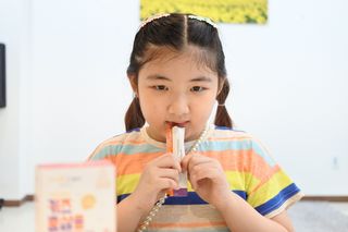 베거스코리아 [콜리케어] 키즈 홍삼콜리 딸기맛 14포 — 4.5점을 준 리뷰어가 2021년 5월 올린 사용 사진
