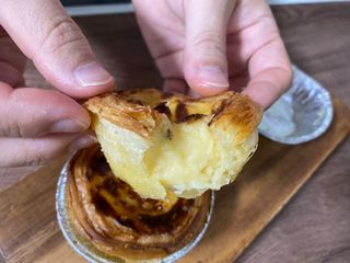디앙뜨 포르투갈 에그타르트 오리지널 맛+패션후르츠 맛 중 택1 — 3점을 준 리뷰어가 2021년 8월 올린 사용 사진