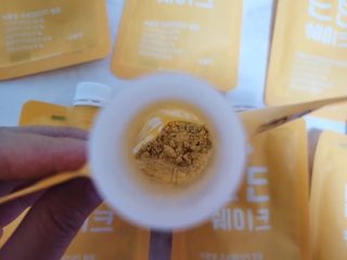 [덜다] 든든 식물성 단백질 쉐이크 40g X 7입 (곡물/딸기) — 5점을 준 리뷰어가 2023년 8월 올린 사용 사진