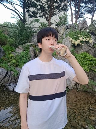 일일하우 슬리밍 플랜B 고소한 귀리맛, 진한 카카오맛 (체중조절식) — 5점을 준 리뷰어가 2023년 8월 올린 사용 사진