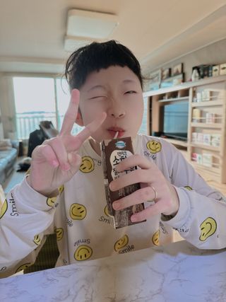 [구매평]덴마크 소화가 잘되는 우유로 만든 초코, 190ml, 24개 — 4.5점을 준 리뷰어가 2025년 2월 올린 사용 사진