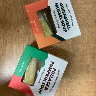 베이컨박스 [BACON] 강아지 수제간식 간편 동결건조 스튜 2종 - 황태, 초록 홍합 — 4점을 준 리뷰어가 2021년 1월 올린 사용 사진